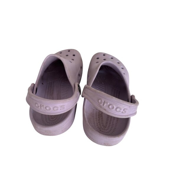 Classic Crocs Y2 Kids Slip-On Clogs With Adjustable Strap In Light Purple Durabl - Picture 4 of 7